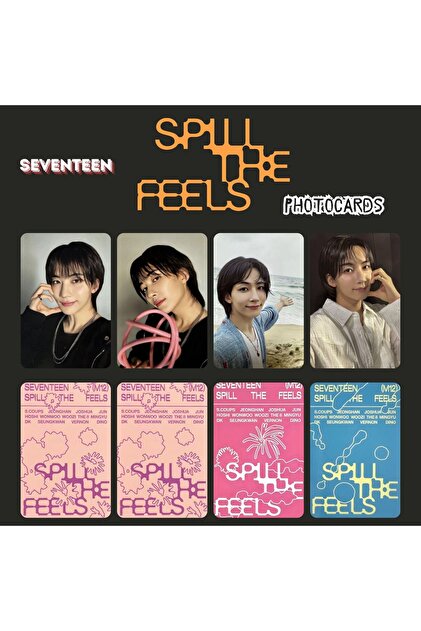 Kpop Dünyasi SEVEN TEEN Jeonghan '' Spill The Feels '' Photocards