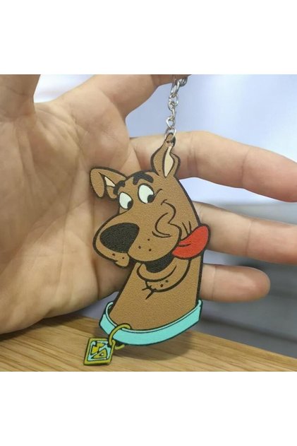 Scooby Doo Sevimli Figür Karakter Anahtarlık