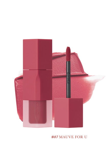 Smooth and Velvety Texture, Natural Look-Providing Tint Clio Chiffon Blur Tint (07 Mauve for U)
