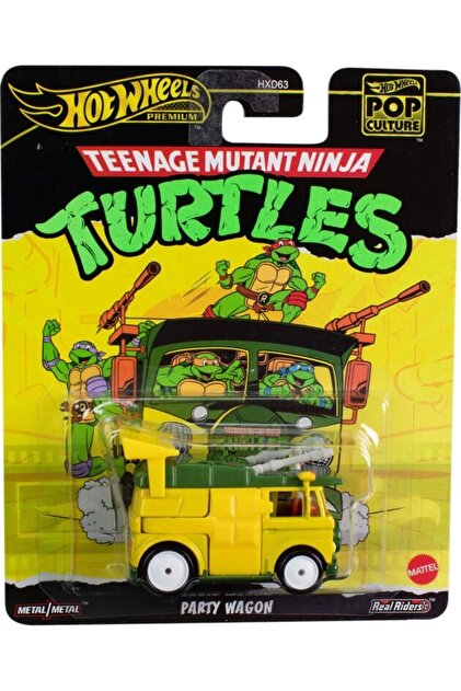 HOT WHEELS Teenage Mutant Ninja Turtles Party Wagon HXF04 - Fiyatı