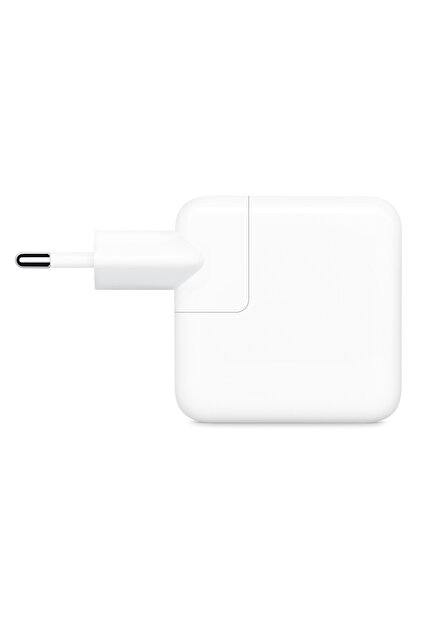 Apple 35 W Çift USB-C Bağlantı Noktalı Güç Adaptörü - Beyaz