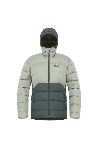 Jack Wolfskin Ather Down Hoody Kadın Yeşil Outdoor Ceketi KADIN
