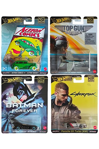 HOT WHEELS 2024 Premium Pop Culture 4'lü Set - Fiyatı, Yorumları