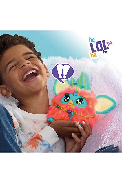 GIOCHI PREZIOSI Etkileşimli Pelüş Coral Furby İnteraktif Peluş
