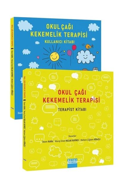Okul Çağı Kekemelik Terapisi (Kullanıcı Kitabı / Terapist Kitabı) Tek Kitap