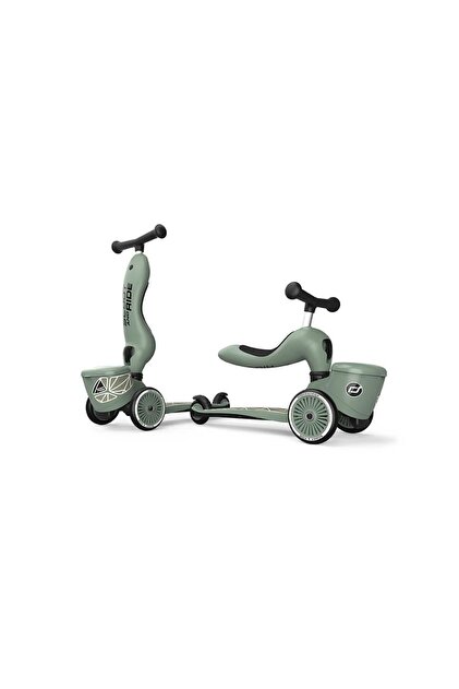 【sally】SCOOT AND RIDE HIGHWAYKICK1 SCOOT AND RIDE Highwaykick 1 Lifestyle Scooter - Green Lines