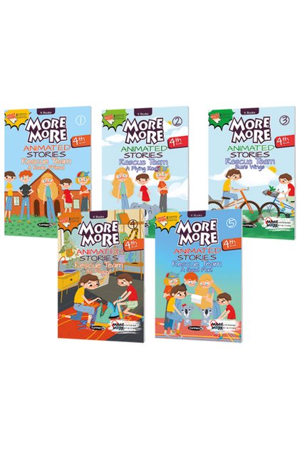 4 MORE&MORE HİKAYE SETİ (5 KİTAP)