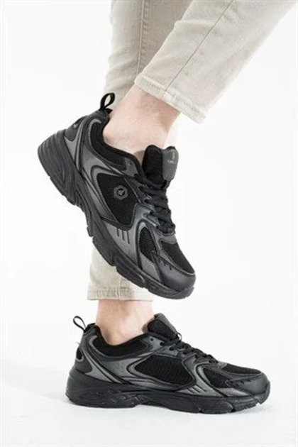 Songa Black Men's Sports Shoes 101 23144-m Black