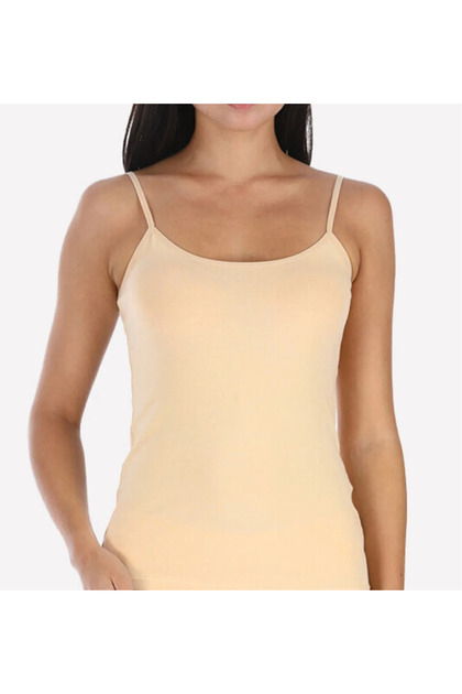 Simple Undershirt with Rope Straps Economy Pack of 6 100% Cotton Good Quality and Convenient