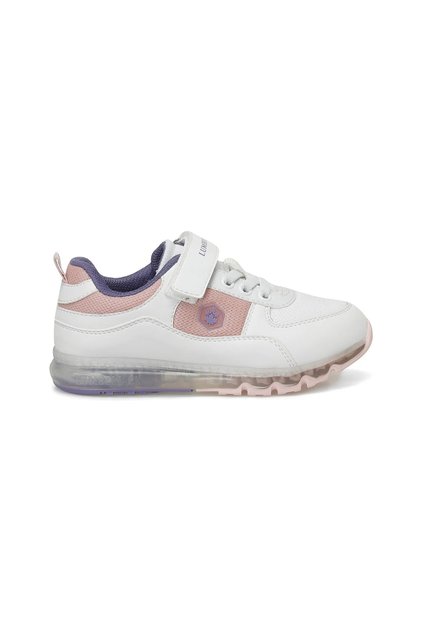Cap Mesh Girl's White Sneakers