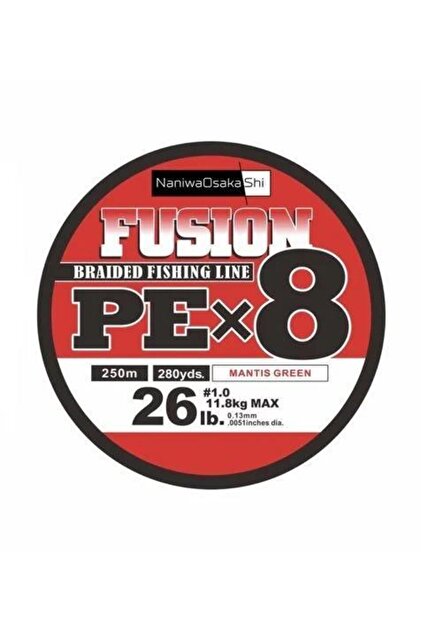 NaniwaOsaka Shi Naniwa Osaka Shi Fusion 8X PE Braided Fishing Line