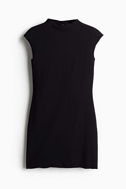 Jersey bodycon mini dress