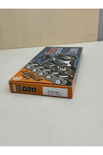 CZ CHAİNS CZ 525 DZO 118 BAKLA GOLD MOTOSİKLET ZİNCİRİ - ORİNGLİ