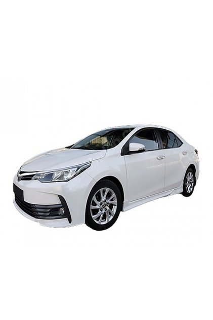 Toyota Corolla (2012-2018) Custom Yan Marşpiyel Seti (Plastik)