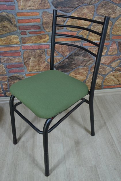 4 Pcs Iron Chair Covers Medium Lacocus Fabric