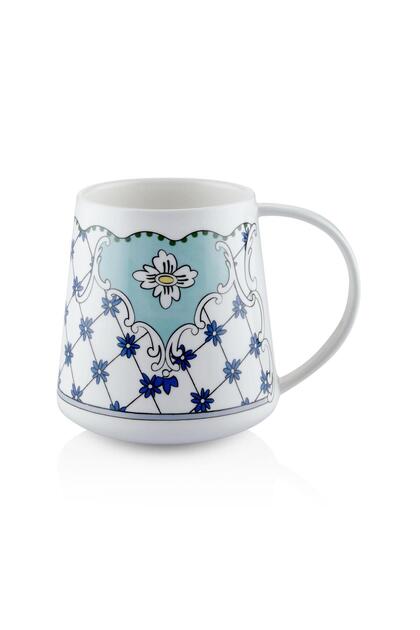 Amore Blue Porselen Kupa KPA0259 340 cc