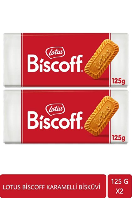 Biscoff Karamelize Bisküvi 125 g 2 Adet