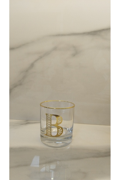 Md Monogram Harfli Bardak-b