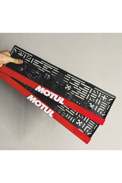 Motul Takmatik Pleksi Plakalık 3D Kabartma Yazılı (2,Li Set) Uyumlu