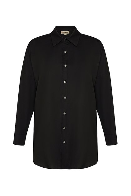 بلوزة قطنية سادة