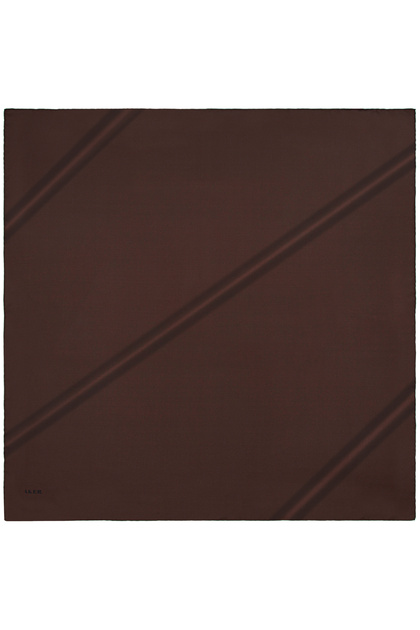 Solid Color 100X100 Plain Silk Tivil Scarf
