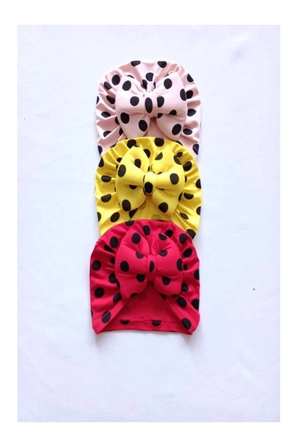 Diamondstar Ribbon Baby Bonnet Bandana Set