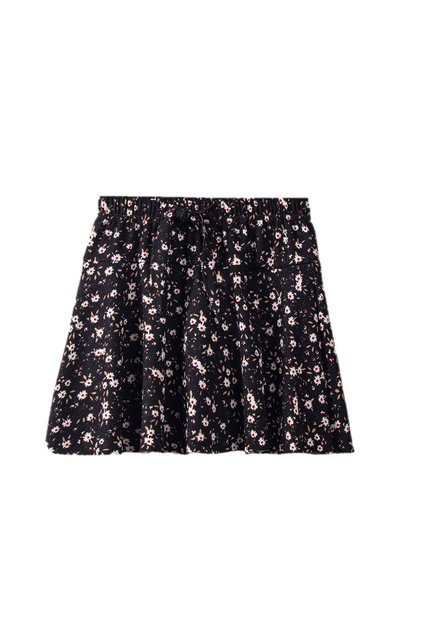 Burümcük Floral Patterned 13/16 Years Short Skirt