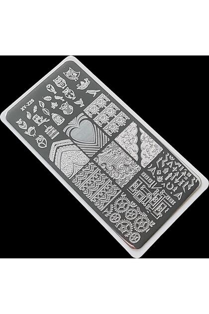 Nail Art Stamping Baskı Plakası