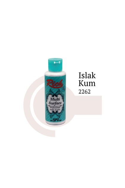Multi Surface Her Yüzey İçin Akrilik Boya 120 cc. - 2262 Islak Kum