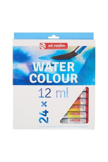ART CREATİON SULUBOYA Sulu Boya Seti 24 x 12 ml WATER COLOURS