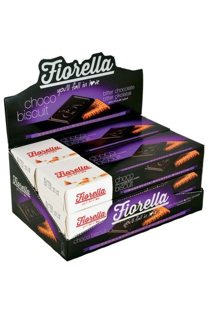 Chocobiscuit Dark Chocolate Biscuit 68 Gr. 6 Pieces (1 Box)