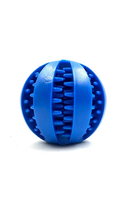 Anti-Tartar Dog Play Ball with Reward Food Reservoir