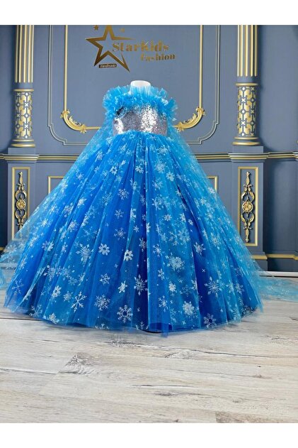shop Girl's Elsa Costume, Elsa Dress with Tail- Trendyol shop Girl's Elsa Costume, Elsa Dress with Tail- Trendyol