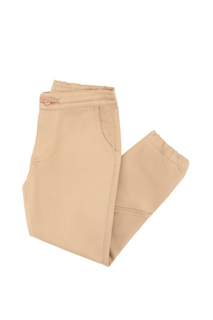Kız Çocuk Kum Kanvas Pantolon 50292299-VR085