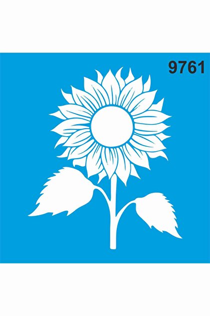 Sunflower - Stencil Painting Template 30X30