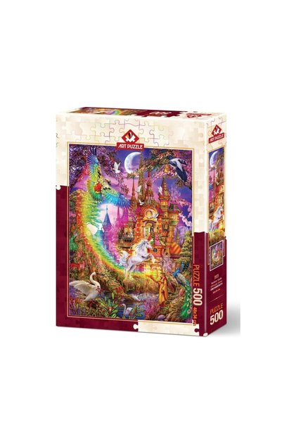 Gökkuşağı Şatosu 500 Parça Puzzle