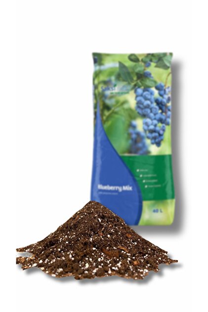 Saksı Mix 40 L Blueberry Mix Asidik Bitki Yetiştirme Ortamı