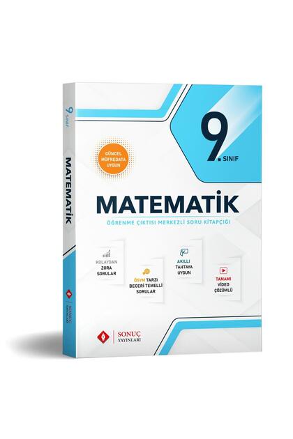 Sonuç Yayınları 9.Sınıf Matematik Kazanım Merkezli Soru Kitapçığı
