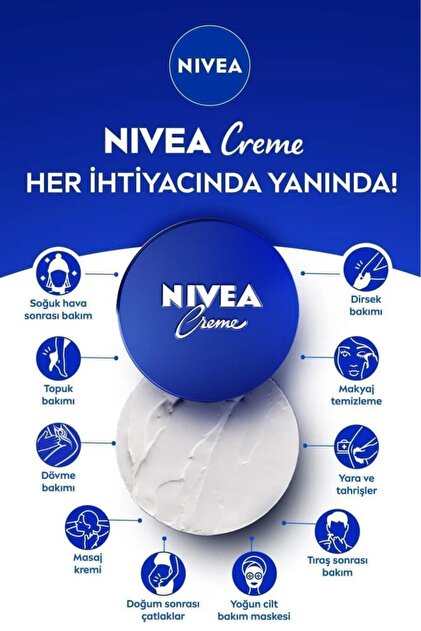 Never Cream α 75g×10個セット NIVEA Creme 75 ml X3 - Fiyatı, Yorumları