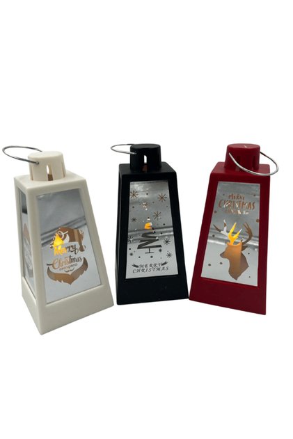 Christmas Lantern with Led Mirror Model 15 cm 1 Piece