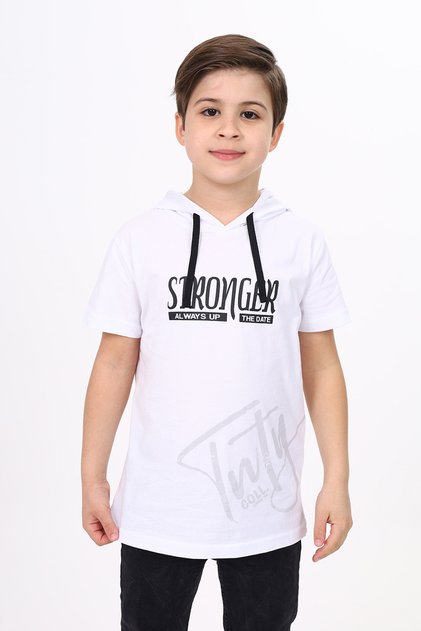 Boys Strenger Always Printed T-Shirt