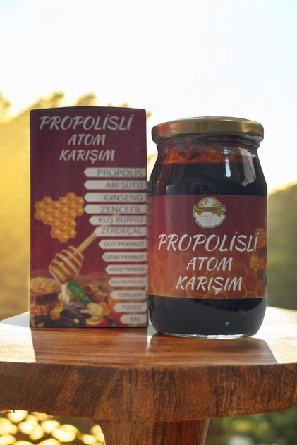 Propolisli Atom Karışım Macun – 450 gr, ve Enerji Deposu
