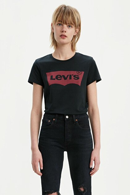The Perfect Black Batwing Logo T-Shirt - 17369-1310