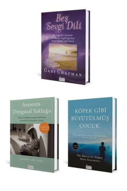 Beş Sevgi Dili | Köpek Gibi Büyütülmüş Çocuk | Annenin Duygusal Yokluğu Kitap Seti