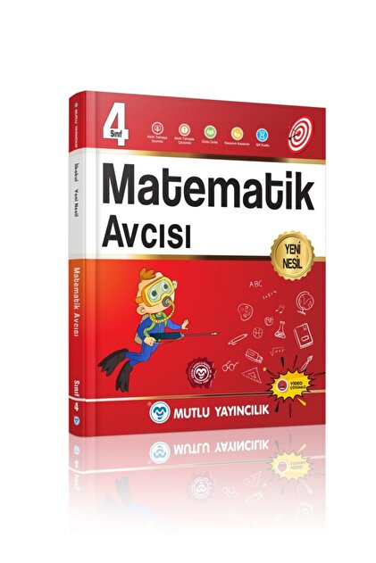 Mutlu Yayıncılık Yeni Nesil Matematik Avcısı 4.sınıf - Fiyatı