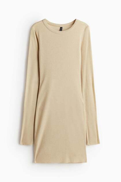 Ribbed bodycon dress