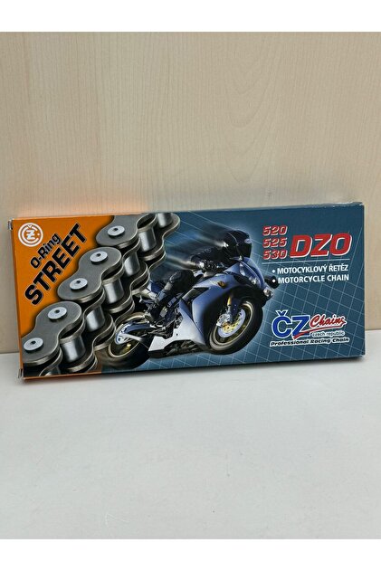 CZ CHAİNS CZ 525 DZO 118 BAKLA GOLD MOTOSİKLET ZİNCİRİ - ORİNGLİ