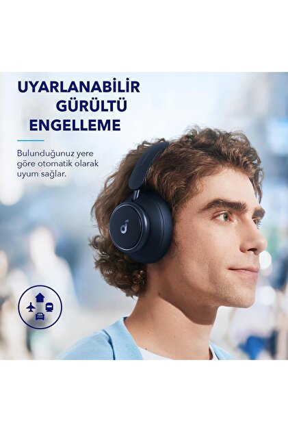 Anker Soundcore Space Q45 Bluetooth Kulaklık - Mavi - Fiyatı