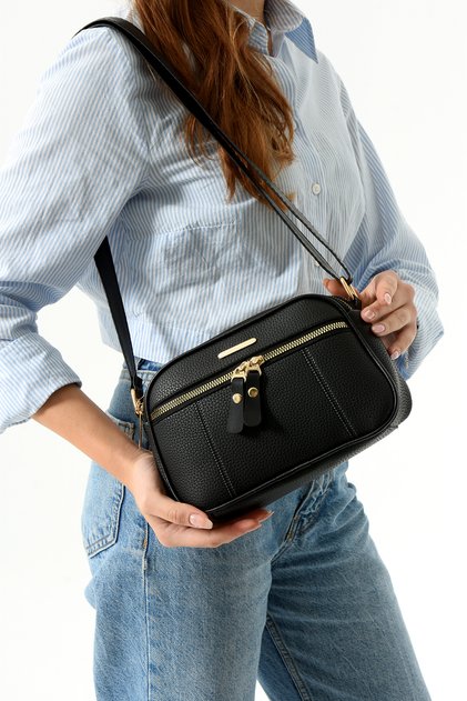 Women's Five-Section Crossbody Strap Stylish Dizany Embroidered Crossbody Bag