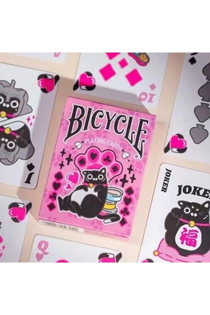 Bicycle Dog Pink Premium Playing Cards Limited Edition Collectible Playing Cards